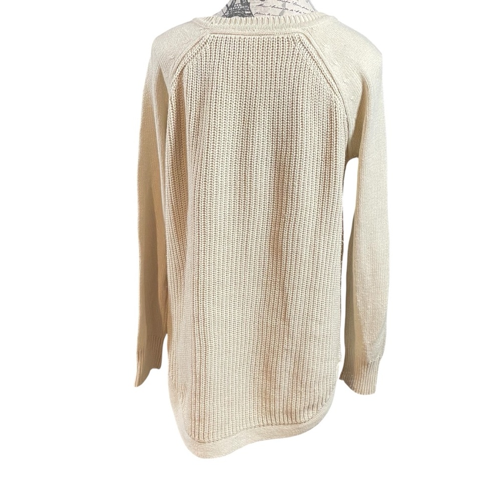 RD Style Women's Cream Knit Sweater - Picture 3 of 6